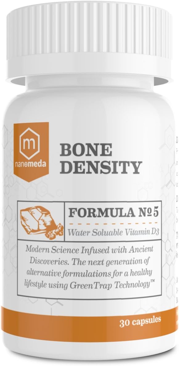 Bone Density Ayurvedic Supplement Formula for Women with Vitamin D3, Magnesium and Calcium - Protect and Improve Bone Health - 30 Capsules