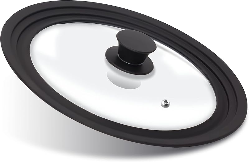 Anaeat Silicone Universal Lid for Pots Pans Skillets 10 11 12 Inch