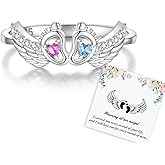 Miscarriage Gifts for Mothers Mommy of an Angel Ring 925 Sterling Silver Loss Memorial Sympathy Jewelry for Mom Women
