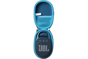 Hermitshell Hard Travel Case for JBL Clip 5 Portable Mini Bluetooth Speaker (Blue)