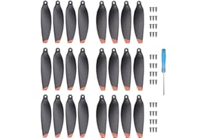 VEALONO 24Pcs Mini 2 Propellers Replacement Low-Noise and Quick-Release Blades Props Compatible with DJI Mini 2 / Mini SE/Mini 2 SE/Mini 4K Drone, Orange