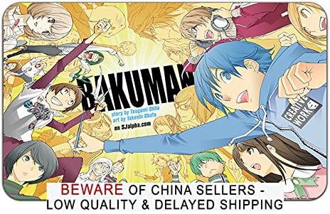 Amazon Com Bakuman Anime Stylish Playmat Mousepad 24 X 14 Amazon Com Bakuman Anime Stylish Playmat Mousepad 24 X 14