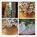 PartyDelight Sequin Tablecloth, Christmas Tree Skirt, Round, 50