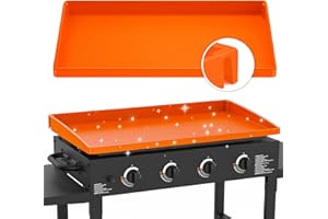 SMILFREE Blackstone Griddle Mat Silicone Cover - 36 inch Full-Edge Grill Top Mat Protective Covers Blackstone Accessories Heavy Food Grade Protect Cooking Surface Dirt & Rust Outdoor