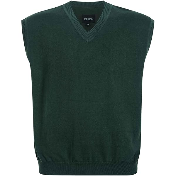 KingSize Men's Big & Tall Shaker Knit V-Neck Sweater Vest - L