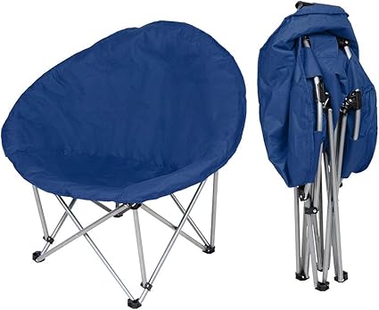 oversized folding moon chair