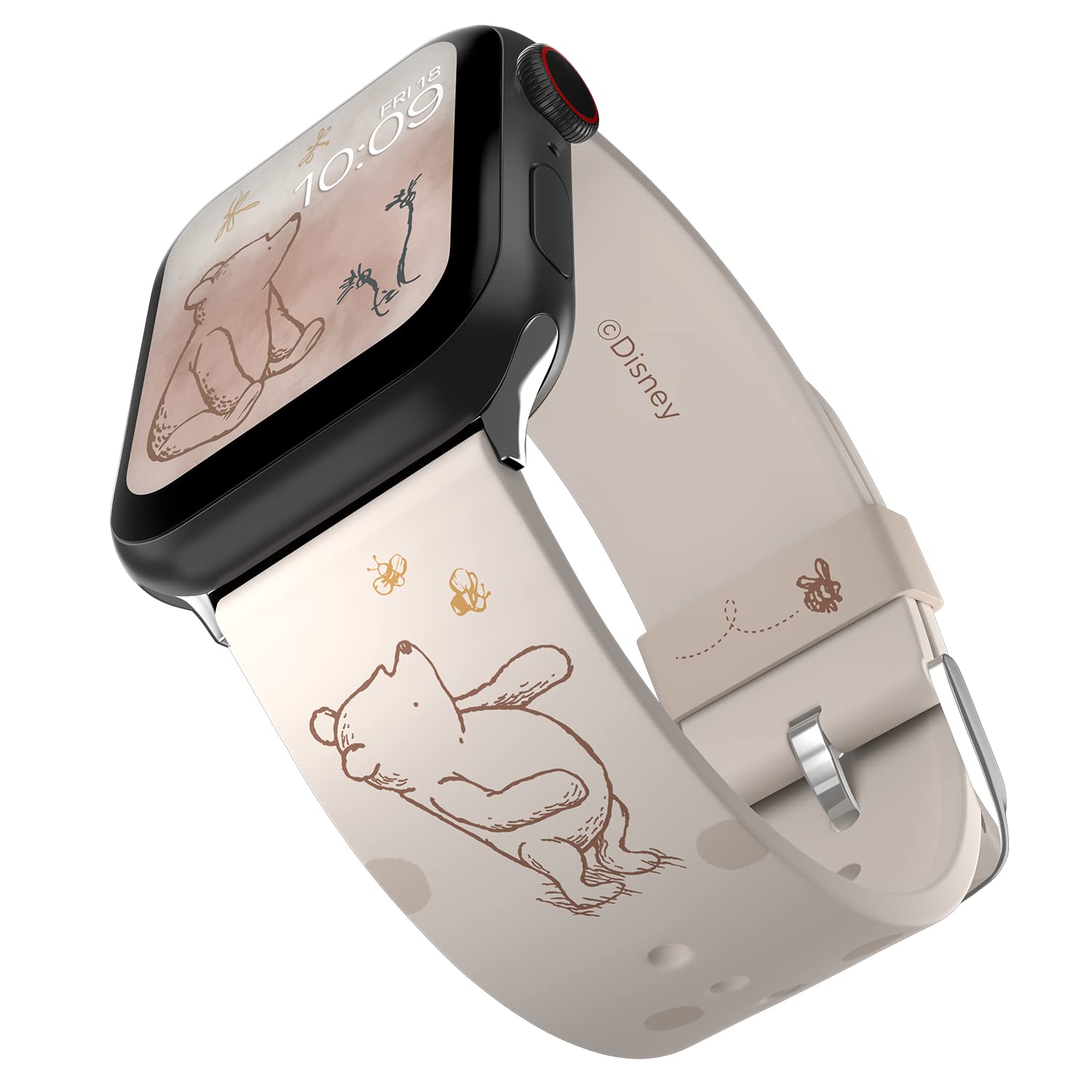 Disney – Winnie the Pooh Sweet Honey Smartwatch Strap - Officially Licensed, Compatible with Every Size & Series of Apple Watch (watch not included)