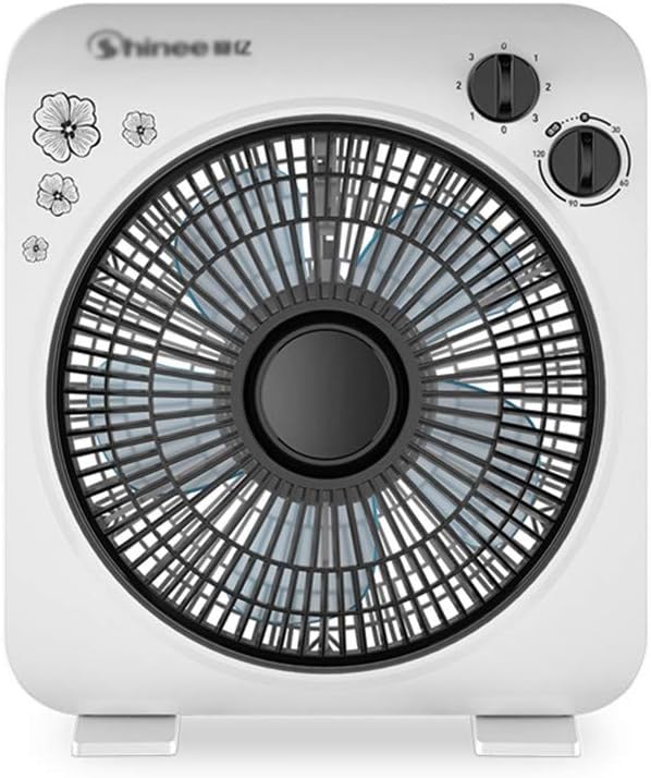 ZBKK SZQCooling Fan Rectangle Electric Fan, Small Portable Electric