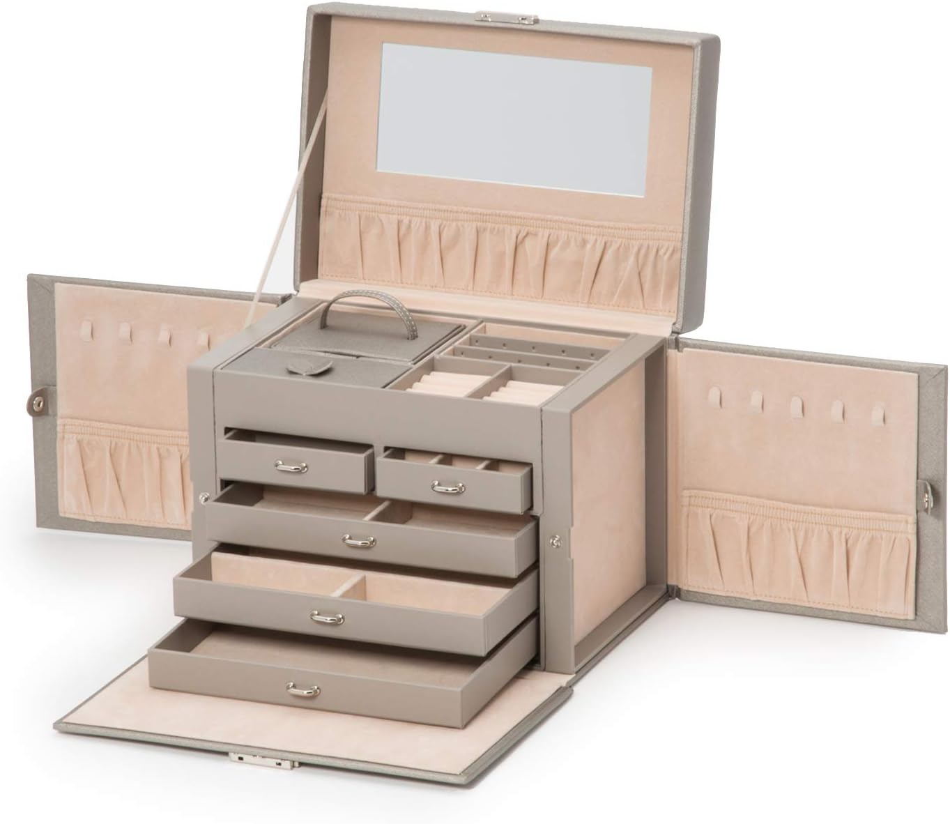 WOLF Heritage Large Jewelry Box: Home & Kitchen