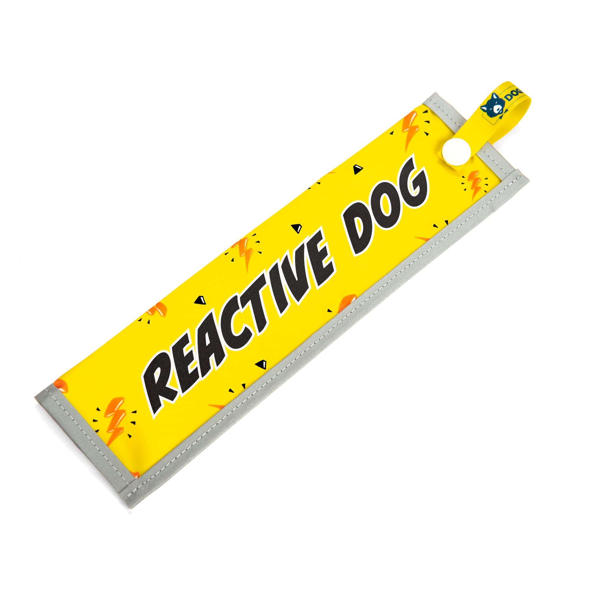 dogkit REACTIVE DOG Space Awareness Sleeve for Reactive Nervous Dogs, Reflective, Waterproof, Double Sided Slip-on for the Dog Lead โ image 1