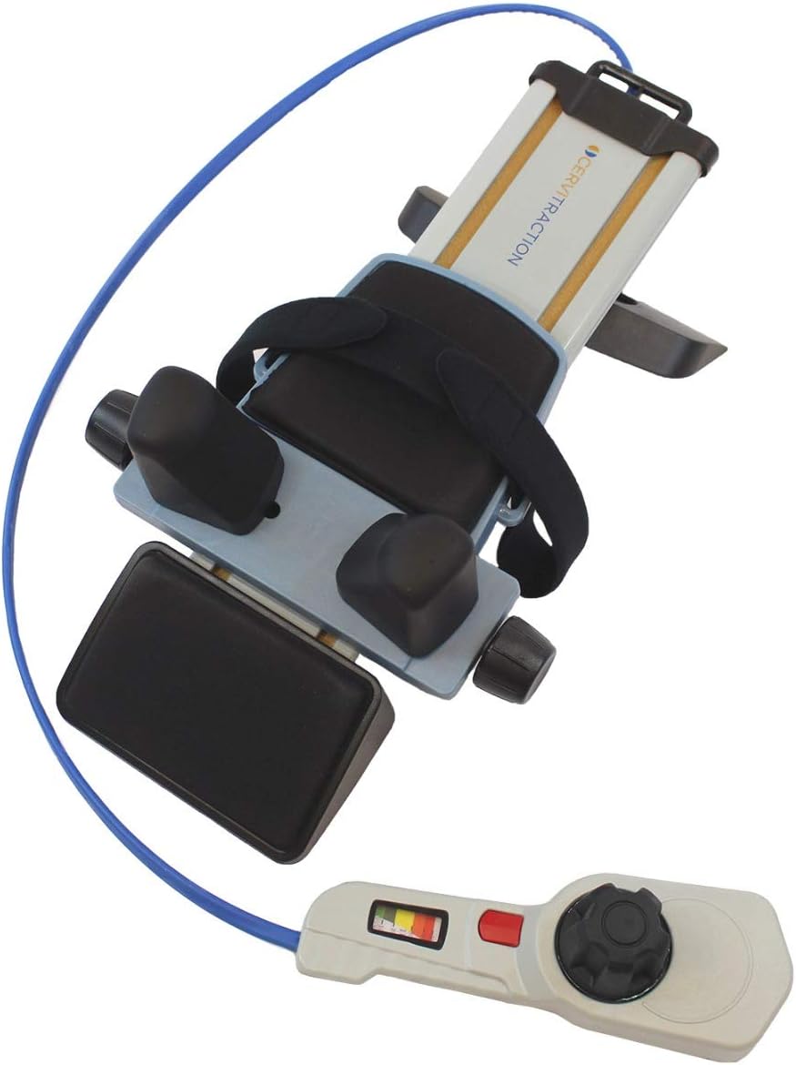 Cervical Neck Traction Unit for Neck Pain Relief and Stretch, Cervicalgia, Degeneration of disc, Spondylosis, Spine Alignment for at Home Care by Brace Direct: Health & Personal Care