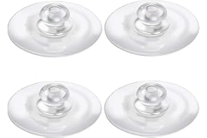 Nature Anywhere Replacement Suction Cups (4-Pack) - 2 Inch Diameter Heavy Duty Suction Cup for Window Bird Feeders, Awesome for Shower, Kitchen Sink Caddy