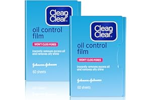 BEAUTY KATE Oil Blotting Sheets From China Replacment for Clean&Clear Oil Absorbing Sheets,2 Pack(total 120sheets) Oil Control Film for Face,High-performance Handy Face Blotting Paper for Oily Skin