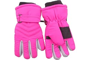 kimmyku Kids Waterproof Winter Gloves Toddler Snow gloves Ski Gloves For Little Boys Girls