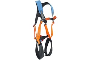 NewDoar Climbing Harness,Thin & Lightweight Rock Climbing Harness,Kids Full Body Harness,Waist Protection Safety Belt for Rap