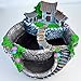 cnomg Pot Creative Plants DIY Container Pot Mini Fairy Garden Flower Plants and Sweet House for Decoration, Holiday Decoration, Indoor Decoration and Gift (Silver)