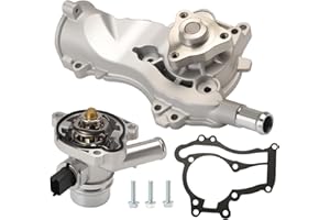 Water Pump Thermostat Kit Fit for Buick Encore 2013-2020, for Chevy Cruze 2011-2016, for Sonic 2012-2020, for Trax 2013-2020 