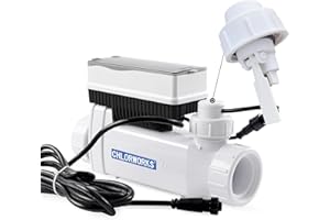 CHLORWORKS Salt Cell for Pool - Model No. CWPC, Fit for Pentair Intellichlor Moldel No. IC40, Salt Chlorine Generator Without Power Center, up to 40,000 Gallon Pool