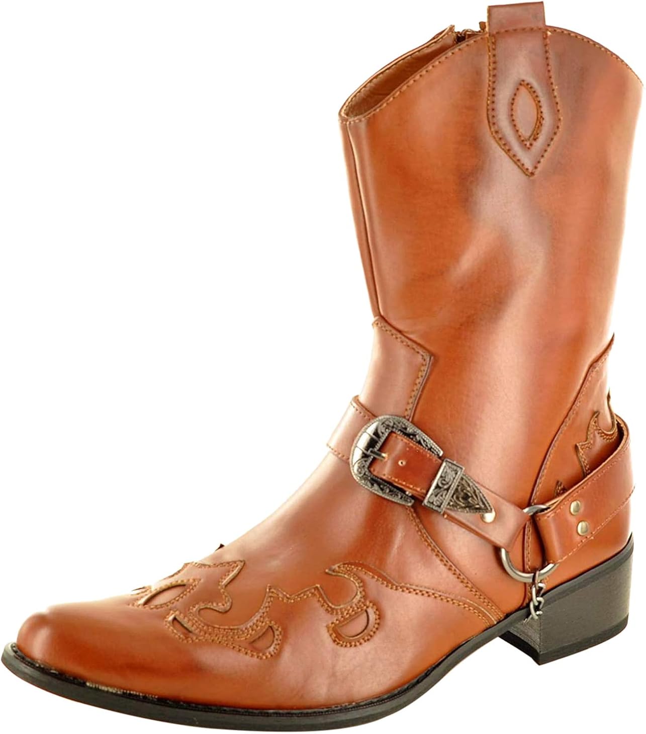 zip up cowboy boots