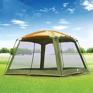 XLBHSH Carpa De Jardín Al Aire Libre De 2.2 × 3.65 m con Mosquitera