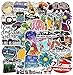 Stickers for Water Bottles Big 53 Pack,Sanmatic Cute Funny Stickers for Teens,Girls | Perfect for Waterbottle,Laptop,Phone,Hydro Flask Travel Vinyl Stickers