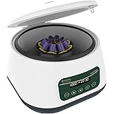 LABHOUSE PRP Centrifuge Machine 8x2ml/5ml/10ml | 4x15ml Digital Speed 500-4000rpm 1717xg RCF Lab Benchtop Centrifuges Timer 30sec-99min