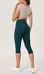 ODODOS ODLEX 2-Pack High Waist Workout Capris with