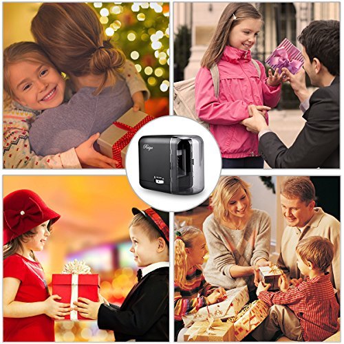 Electric Pencil Sharpener, Auto-Stop Feature and Best Heavy Duty Helical Blade Sharpeners for Office School Classroom Kids Artists, AC adapter or Battery Operated for No.2 and Colored Pencils. (Black) - Thumbnail 6