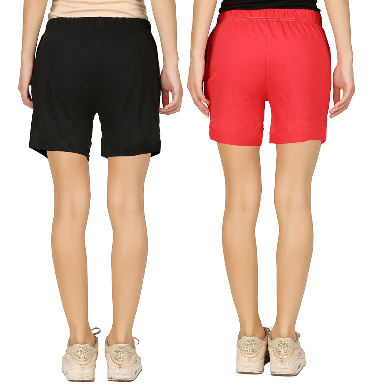 hotfits women's cotton graphic shorts