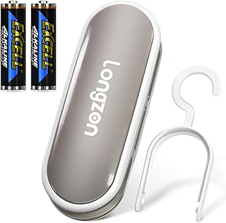 longzon Folienschweißgerät, Mini Bag Sealer, 2 in 1 Tüten Schneiden und Verschließen, Mini Folienschweißgerät Handlicher Tüten Verschweißer, Batteriebetrieben ( Enthalten)