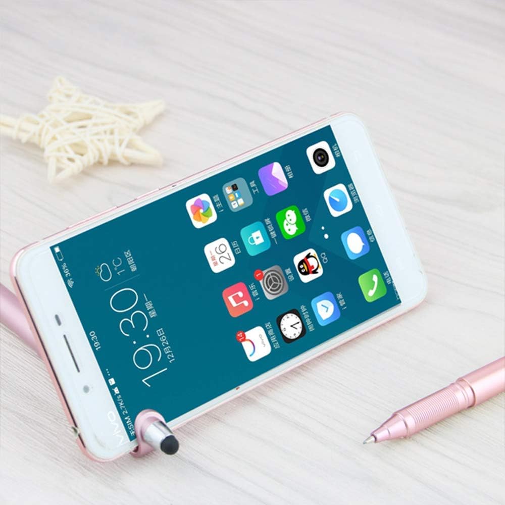 SITAKE Stylus Pen, 12 Pcs Multifunctional 3 In 1 Phone Holder + Capacitive Stylus + Ballpoint Pens - Image 4