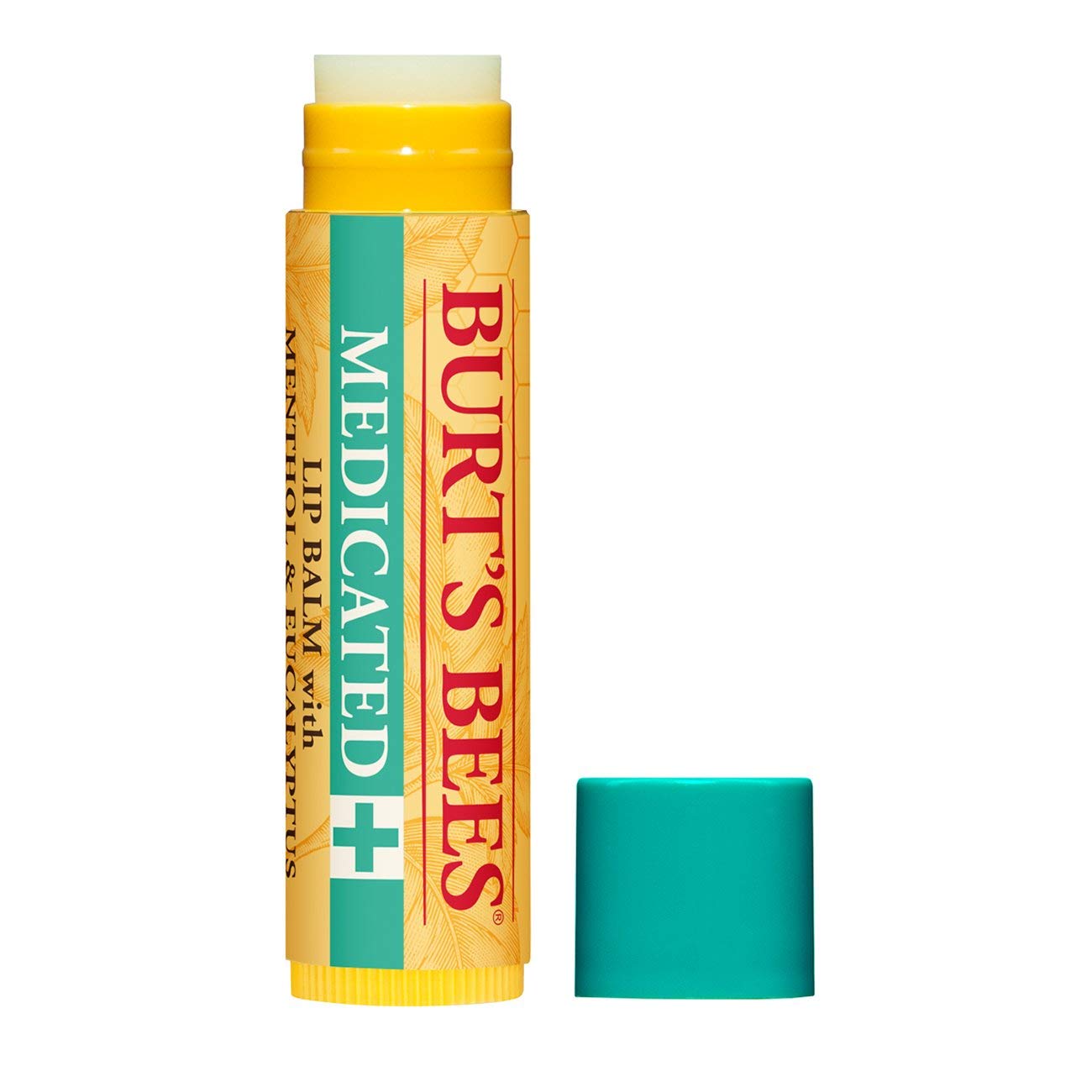 Burt's Bees 100 Natural Medicated Moisturizing Lip Balm with Menthol