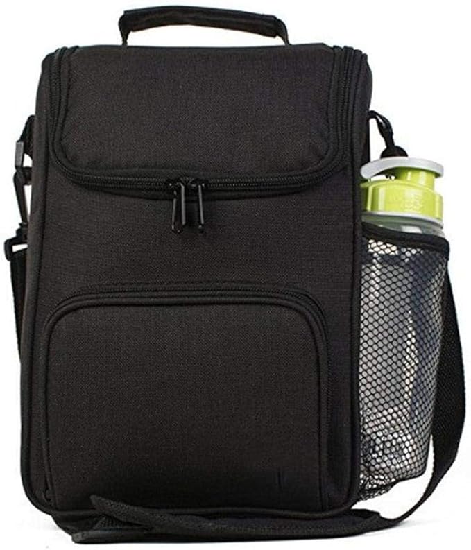 Removable Shoulder Strap Lunch Box, Portable Insulated Leak Proof Lunch