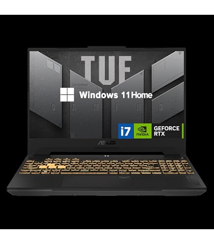 Amazon.com: ASUS TUF 15.6 i7 RTX 4070 Gaming Laptop, 15.6