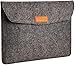 AmazonBasics 13 Inch Felt Macbook Laptop Sleeve Case - Charcoal primary
