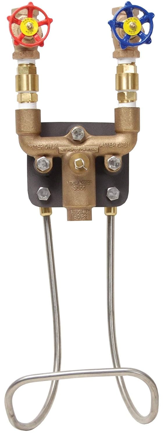 Dixon WDS1 Hot and Cold Water Mixing Station, 15" ID, Bronze/Stainless Steel