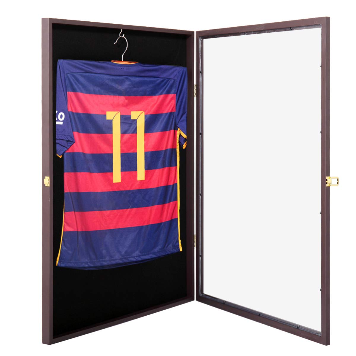 Buy JAXPETY Jersey Display Frame Case Large Sports Jersey Frame Wood