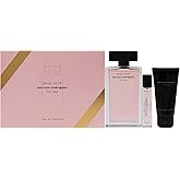 Narciso Rodriguez Musc Noir For Her 3.3oz EDP Spray, 0.33oz EDP Spray, 1.6oz Body Lotion Women 3 Pc Set
