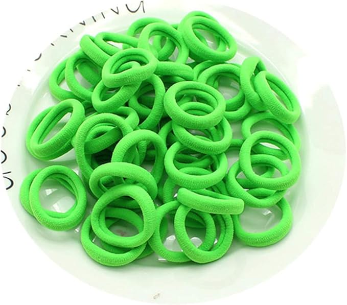 50 piezas/lote de accesorios para el cabello para niños, bandas de goma