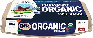Pete & Gerrys Organic Eggs Large 18 CT