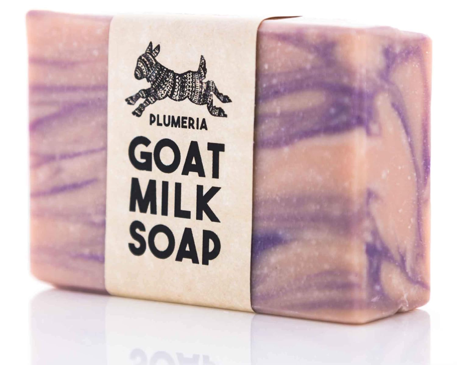 Floral Variety Pack ~ Creamy Goats Milk Soap | All Natural Organic ngredients | Rose, Jasmine, Lavender & Plumeria | SLS, BPA & Paraben Free! Handmade in the USA! : Beauty