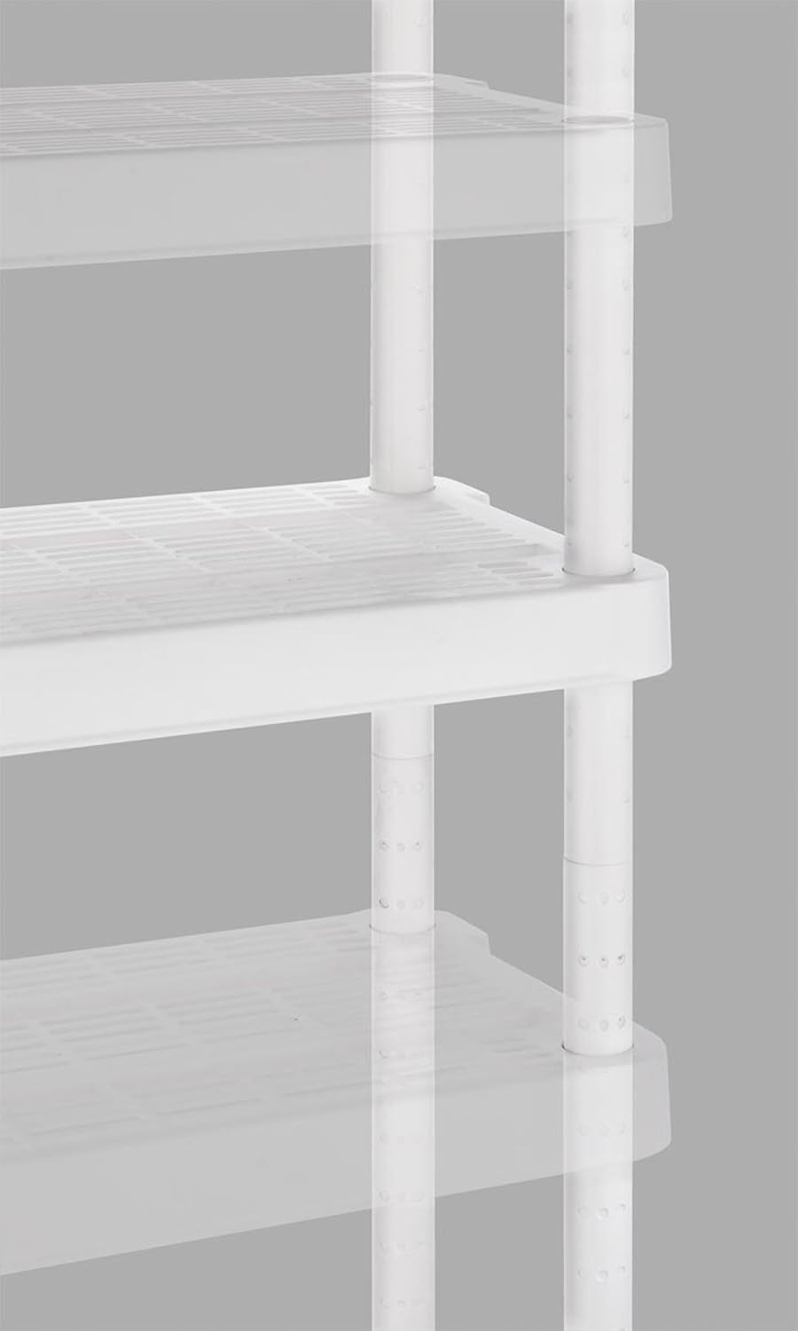 gladiator 30 inch shelf on Garage Storage Gracious Living Adjustable 5 Shelf Medium Duty Shelving Unit Storage Home Organization