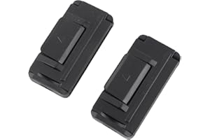 Akozon CAR Styling AUTO Seatbelt Adjuster Strap Neck Supports CLAMP Shoulder Comfort for Universal Vehicles Black