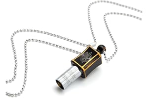 MIKUHOT 528 hz Meditation Necklace Breathing Necklace Frequency Sound Healing Devices Calm Mindfulness Tool 528 hz Whistle Relaxation,Stress Reduction and Concentration by Adjusting The Breathing