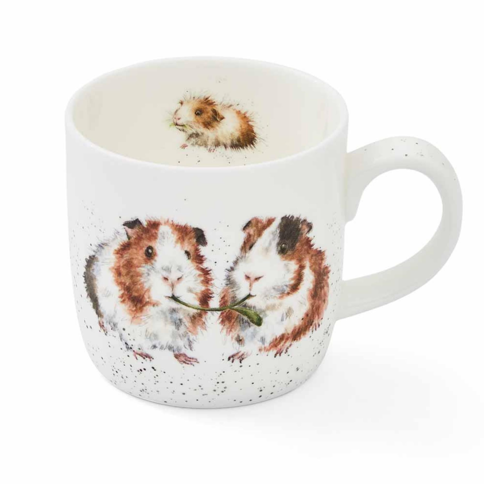 Portmeirion Wrendale by Royal Worcester Lettuce Be Friends Mug, Multi-Colour MMMV5629-XSM