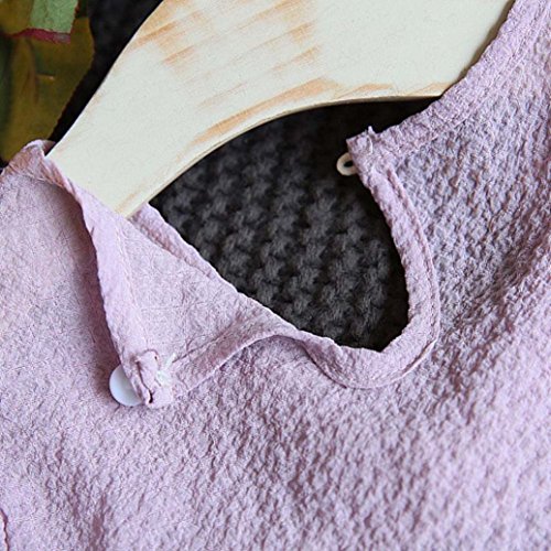 2017 Toddler Kids Baby Girls Summer T-shirt Tops+ Shorts Pants Set (5-6 Years, Pink)