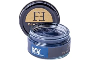 FootFitter Premium Shoe Cream Polish with Carnauba Wax, Restore Leather, Shine Shoes & Boots (Made in USA) Multiple Colors