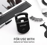Docolor Portable Eyelash Curler w/ 1 Silicone Refill - Mini Travel Makeup Tool view 7