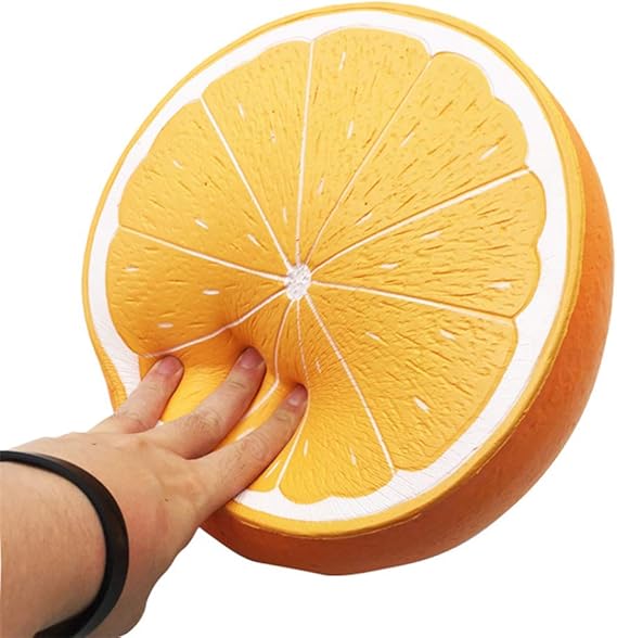 giant orange squishy