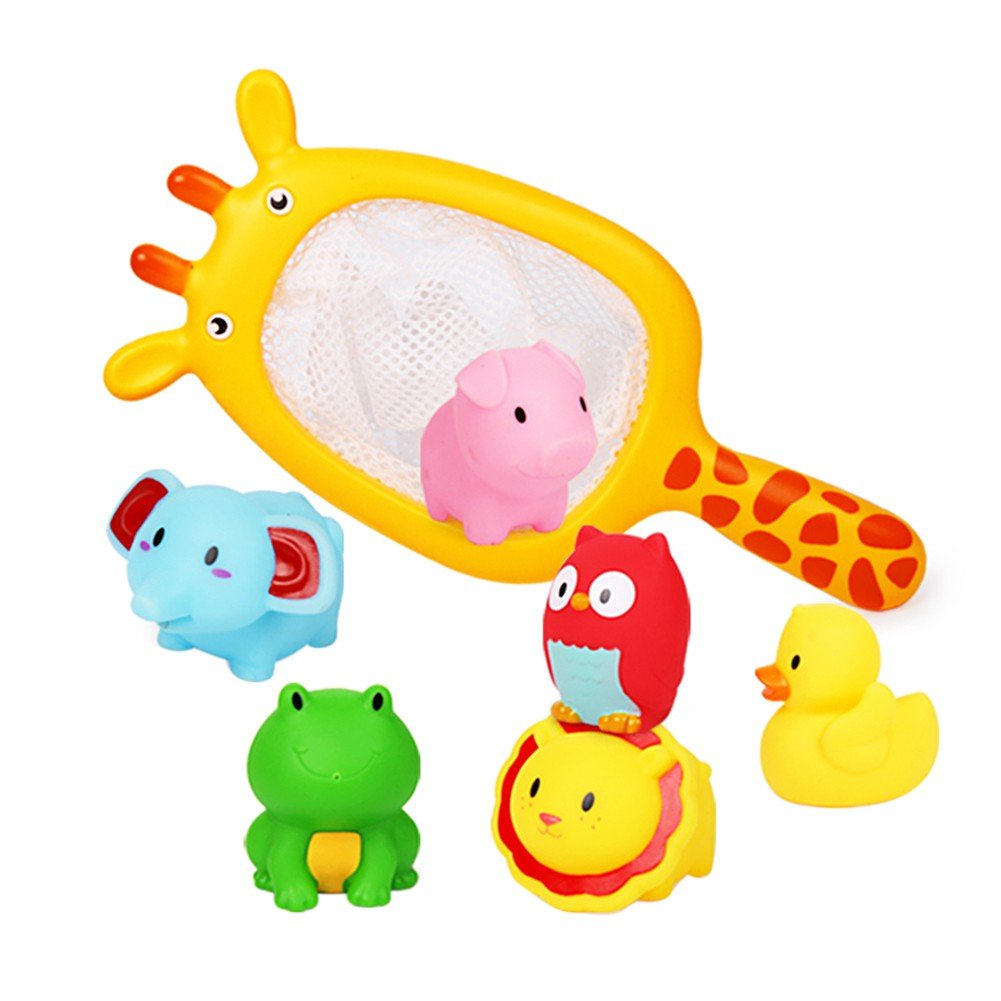 water babies rubber fish toy